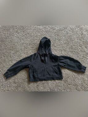 lululemon athletica Black Hooded Pullover Jacket